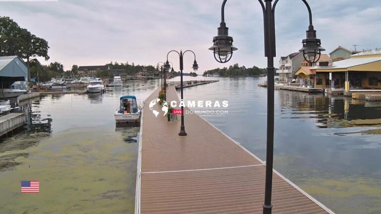 Lie Webcam Alexandria Bay Docks, New York, USA