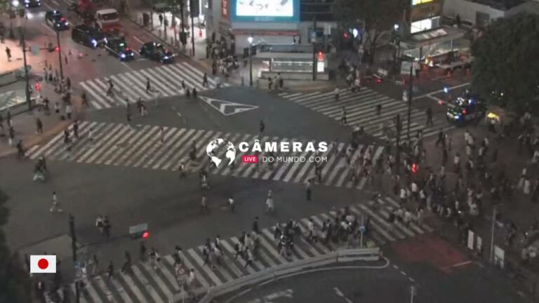 Live Webcam Shibuya Scramble Crossing Stream