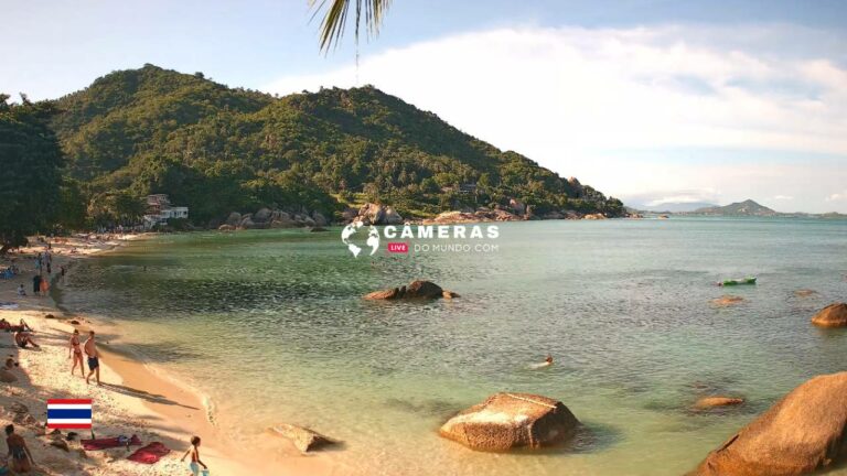 Live Webcam Crystal Bay Yacht Club, Thailand.