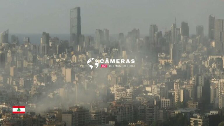 Panoramic view over Beirut