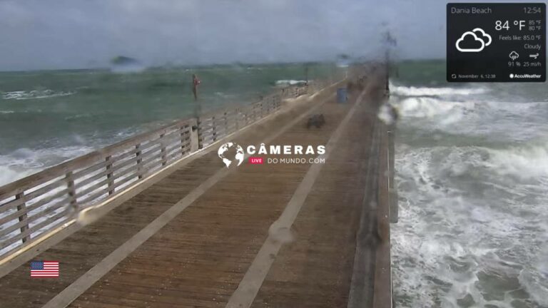 Live Webcams Dania beach pier in Florida