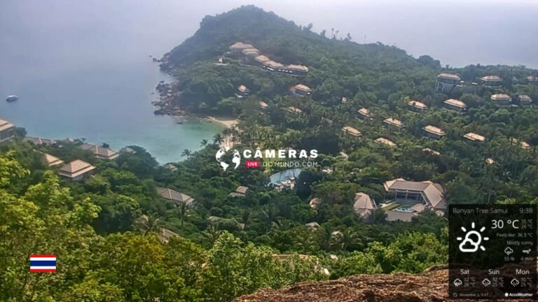 Live Webcam Banyan Tree Samui Cam, Thailand.