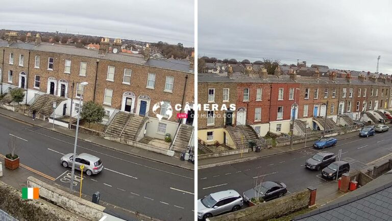 View East/West Cabra Road Live Webcam, Dublin, Ireland.