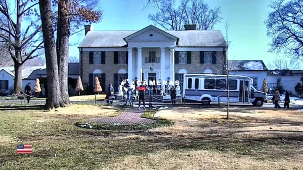 Graceland Live Cam, Elvis House Webcam, Tennessee.