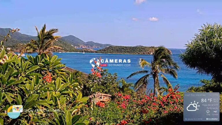 Live Webcam Great Expectation St. John Villa, US Virgin Islands.