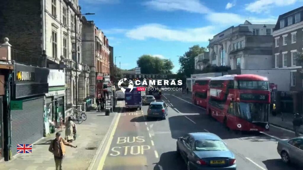 Live Webcam London City Bus Tour, England UK.