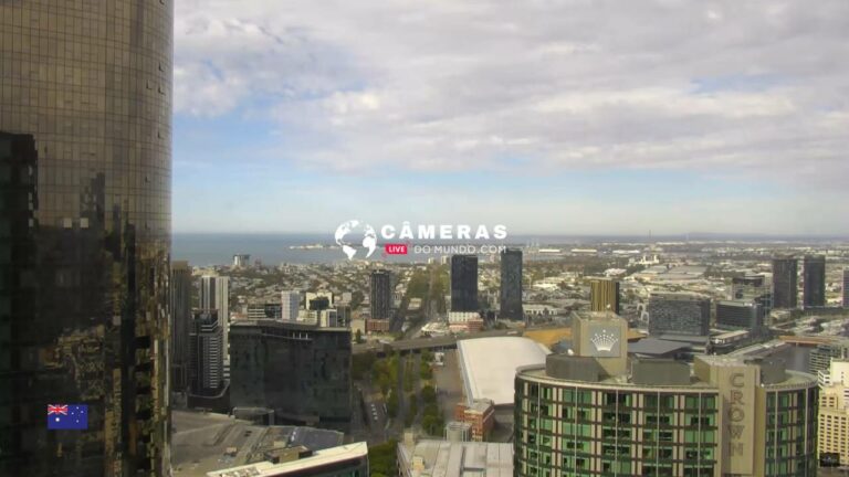 Live Webcam Melbourne Skyline, Australia.