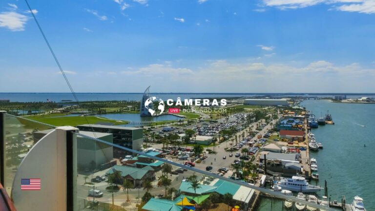 Port Canaveral Webcam, Live Florida, USA.