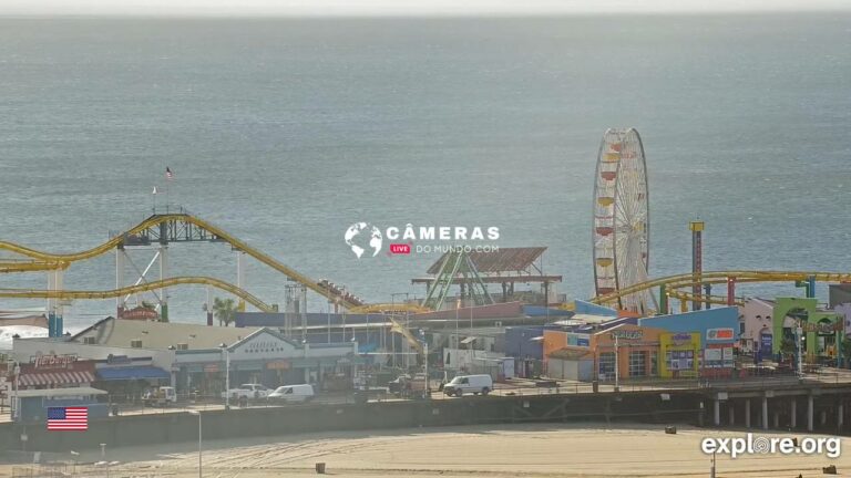 Live Webcam Santa Monica Beach, California, USA.