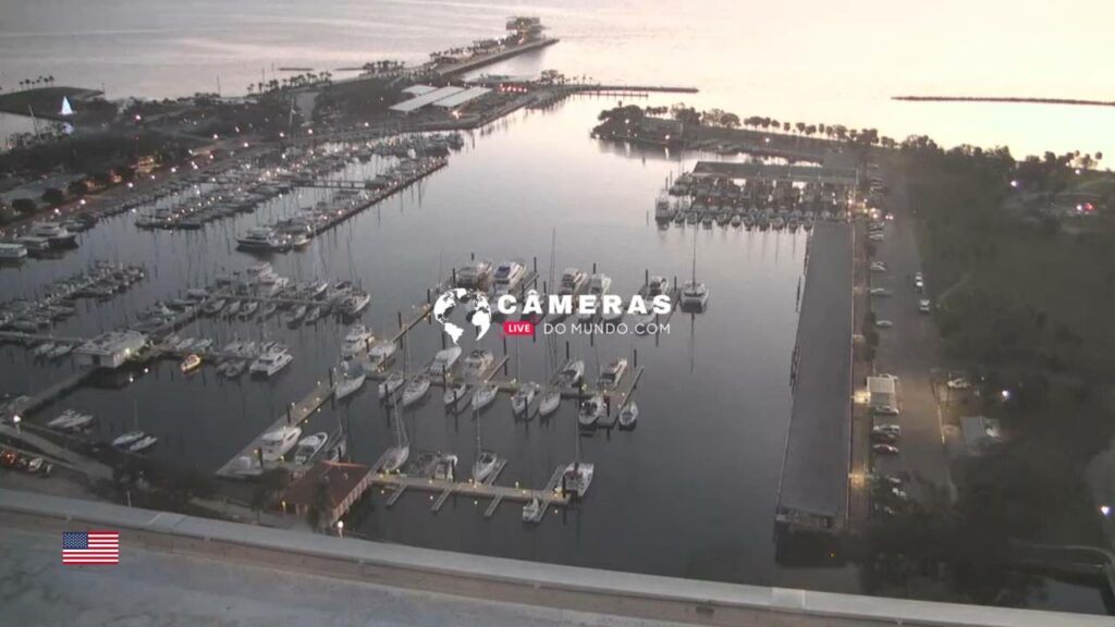 Live Webcam Waterfront, St. Petersburg, FL, USA.