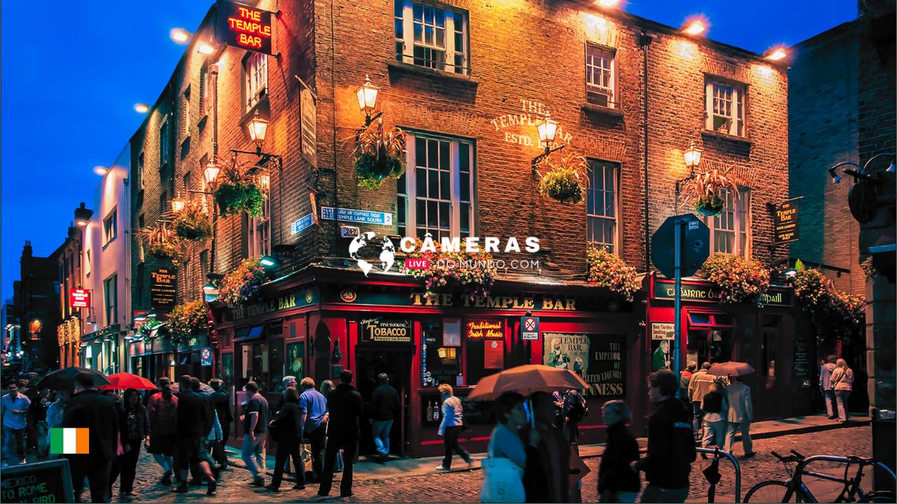 Live Temple Bar Pub Webcam, Dublin, Ireland | Live webcams