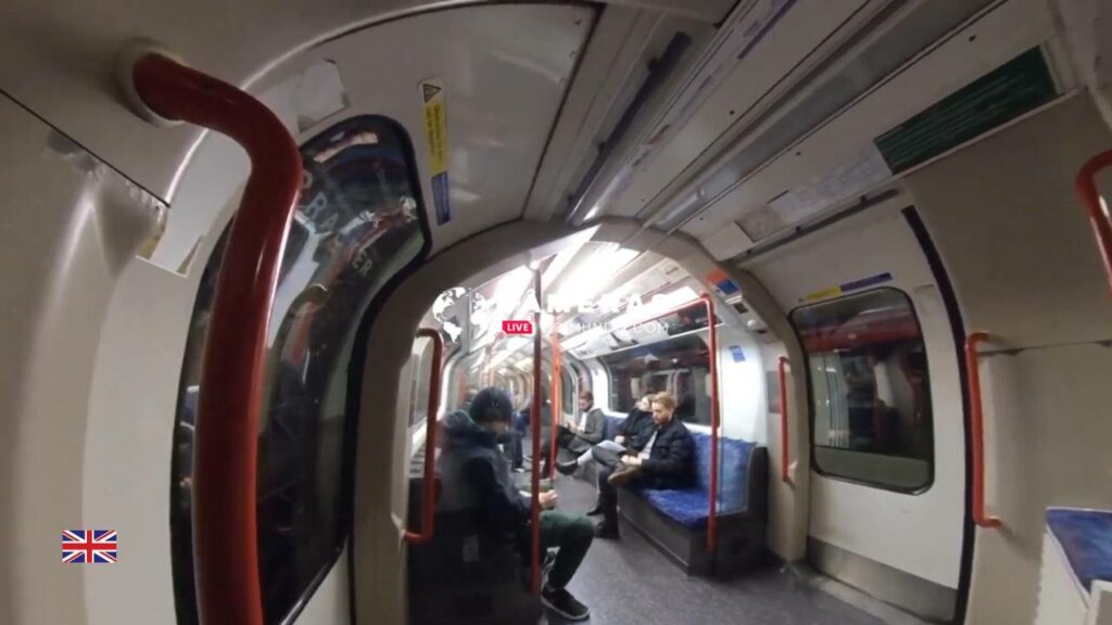 Live Webcam London Underground Cam, England UK.