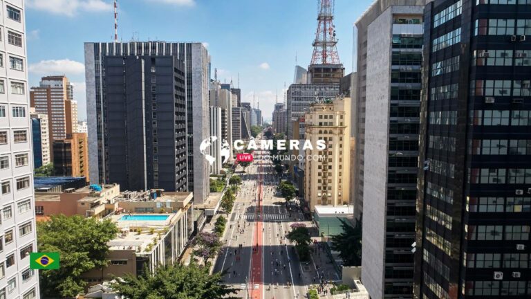 Live Webcams on Avenida Paulista, São Paulo State.