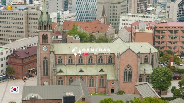 Live Webcams Myeongdong Cathedral, Seoul, South Korea.