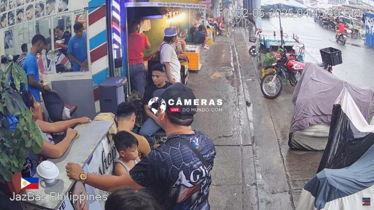 Live Street View & Dodong Barber Shop Webcam, Agdao, Davon City.