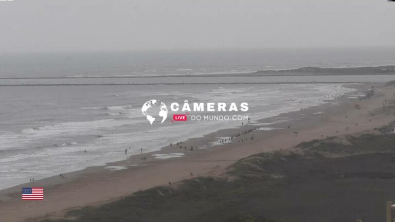 South Padre Island Surf Live HD Webcam, Texas, USA.