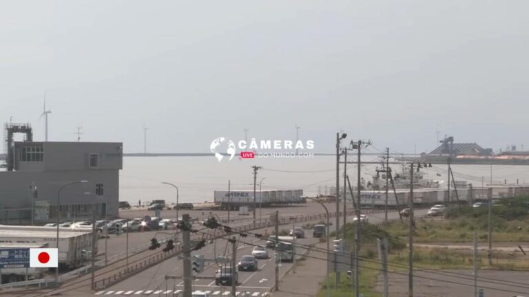 Live Akita City Port Webcam, Japan.