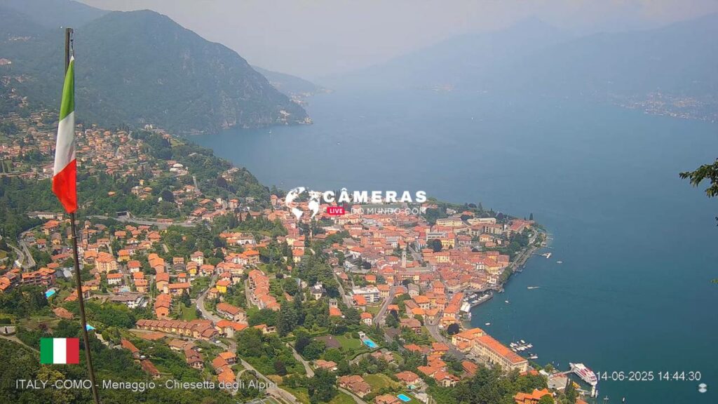 Live Cam Lake Como – Chiesetta Degli Alpini, Menaggio.