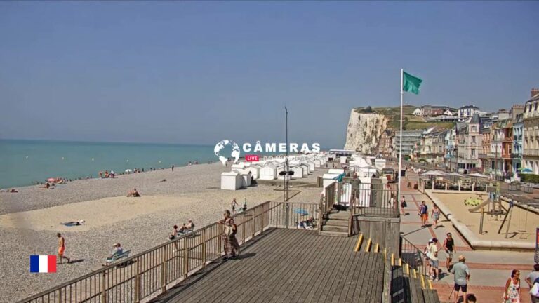 webcam mers les bains France.