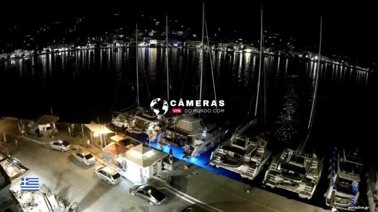 Live Webcam Poros Island, Attica, Greece.